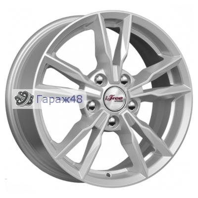 iFree Ikigai R16 / 6.5J PCD 5x110 ET 35 ЦО 65.1 Литые Серебристый